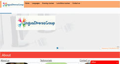 Desktop Screenshot of linguadiversa.co.uk